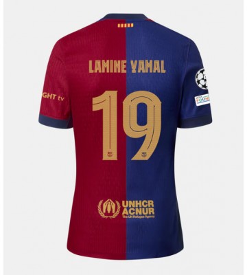 Barcelona Lamine Yamal #19 Hemmatröja 2024-25 Kortärmad